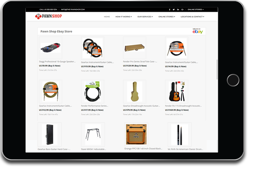 pawn launch selling tools for pawn shops